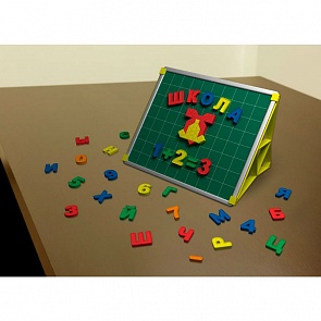 MAGNETICUS. Учебная доска с набором букв и цифр (Magneticus, OBU-002)